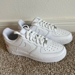 Women’s brand new white low top Nike Air Force 1